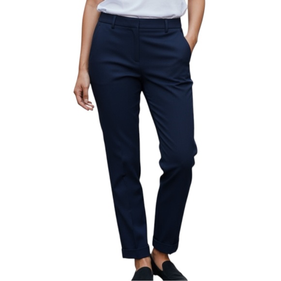 BURBERRY BRIT women’s navy blue trousers size us womens...